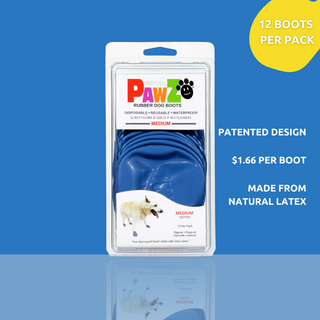 PawZ Rubber Dog Boots, 12 Boots