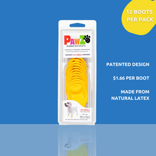 PawZ Rubber Dog Boots, 12 Boots