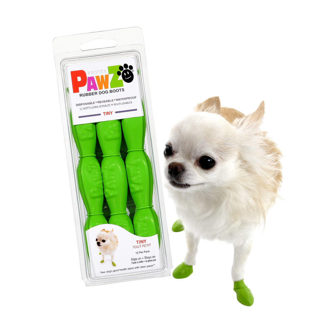 PawZ Rubber Dog Boots, 12 Boots, Classic Colors PawzDogBoots