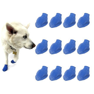 PawZ Rubber Dog Boots, 12 Boots, Classic Colors