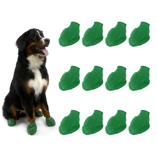 PawZ Rubber Dog Boots, 12 Boots, Classic Colors