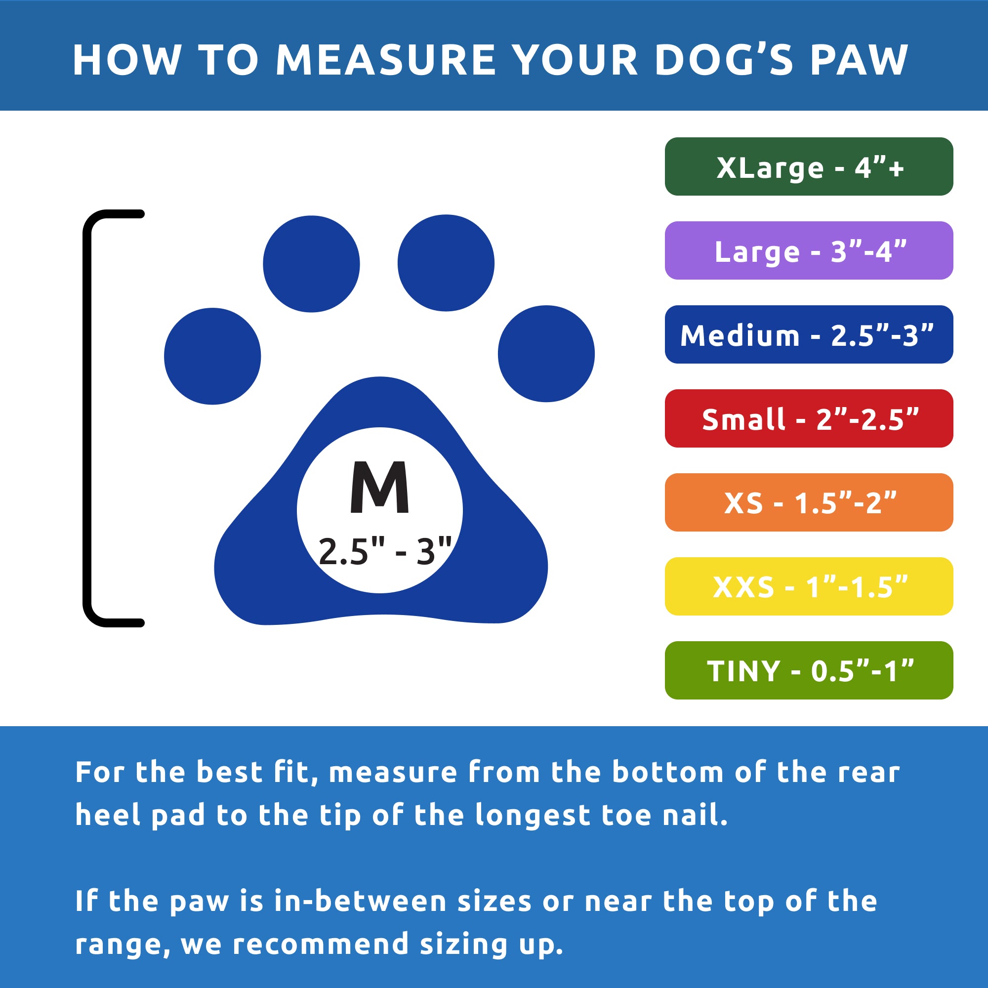 Pawz sizing shop