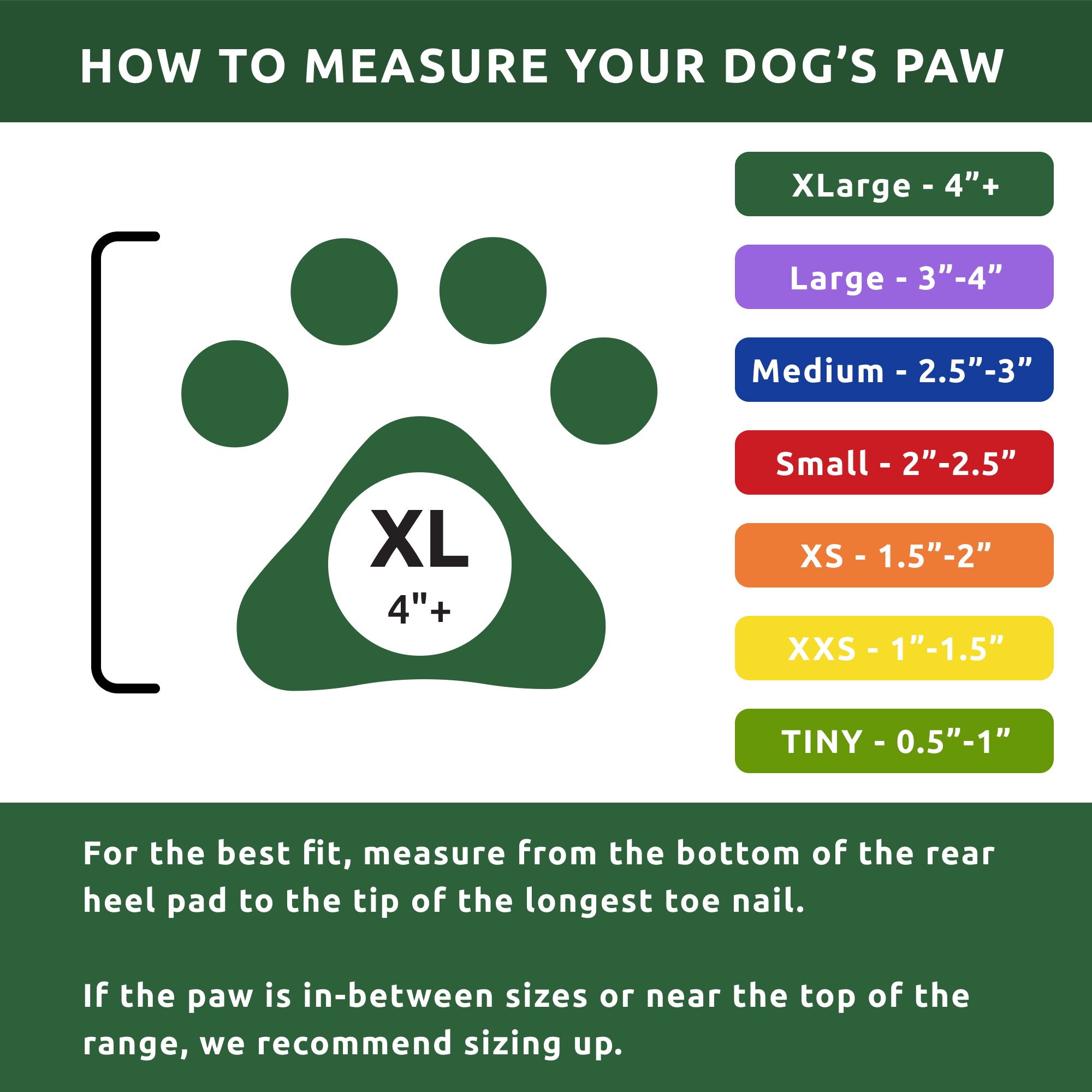 Pawz dog boots sizing discount