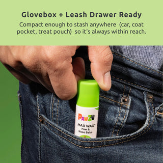 PawZ MAX WAX™ 100% Natural Dog Paw & Nose Balm