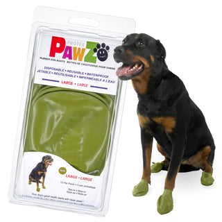 PawZ Rubber Dog Boots