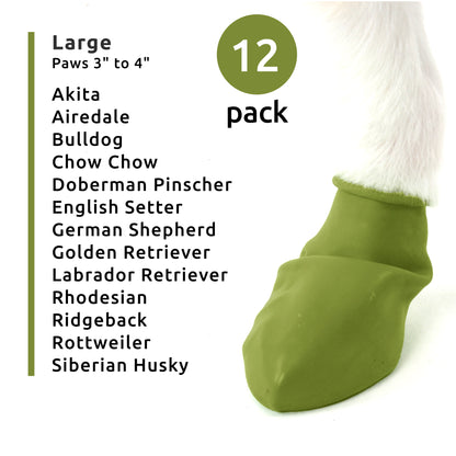 PawZ Rubber Dog Boots