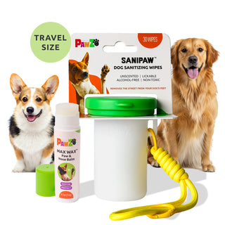 The On-The-Go Paw Care Kit – SaniPaw™ Wipes + Max Wax™ Balm Travel Stick