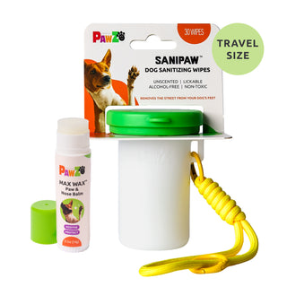 The On-The-Go Paw Care Kit – SaniPaw™ Wipes + Max Wax™ Balm Travel Stick