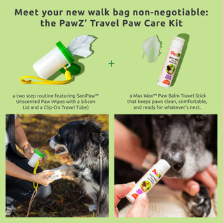 The On-The-Go Paw Care Kit – SaniPaw™ Wipes + Max Wax™ Balm Travel Stick