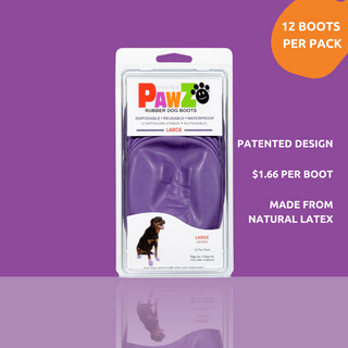 PawZ Rubber Dog Boots