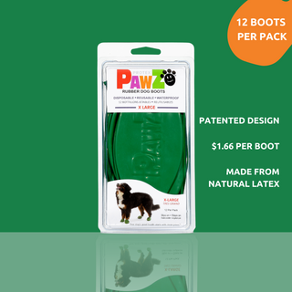 PawZ Rubber Dog Boots