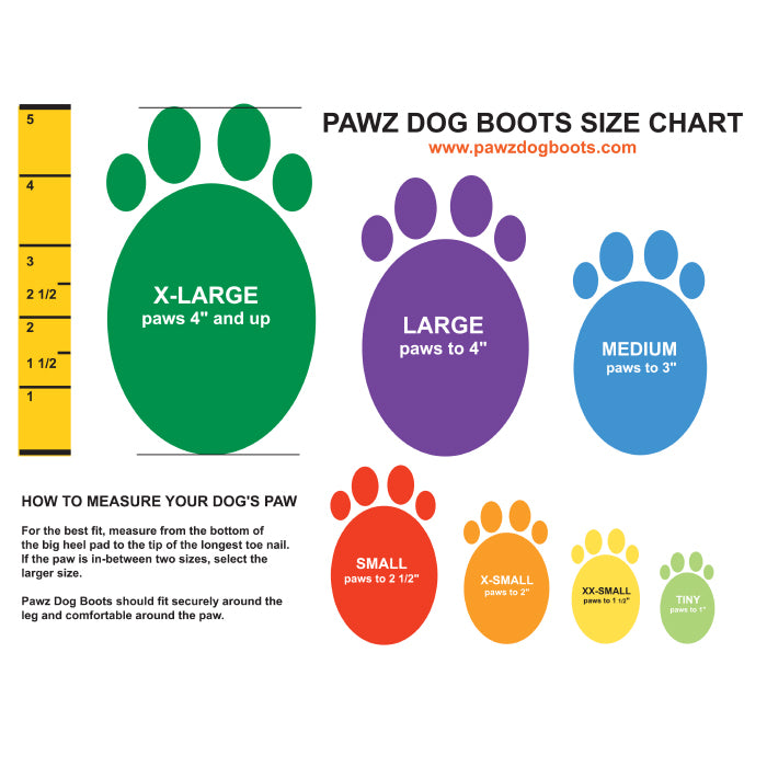PawZ Small Size Rubber Boots