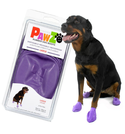 PawZ Rubber Dog Boots